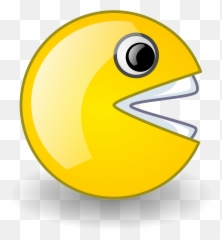 Pacmanmanfacesmileygame - Free Image From Needpixcom Pacman Png,Pac Man Transparent Background