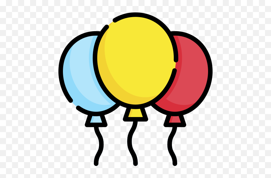 Balloons - Free Entertainment Icons Icono Baloon Png,Balloons Icon