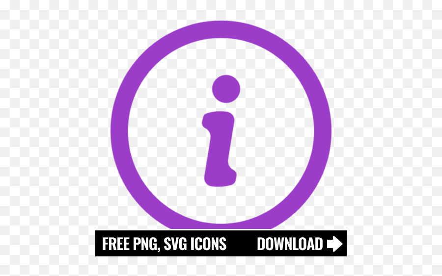 Free Information Icon Symbol Png Svg Download - Dot,About Icon