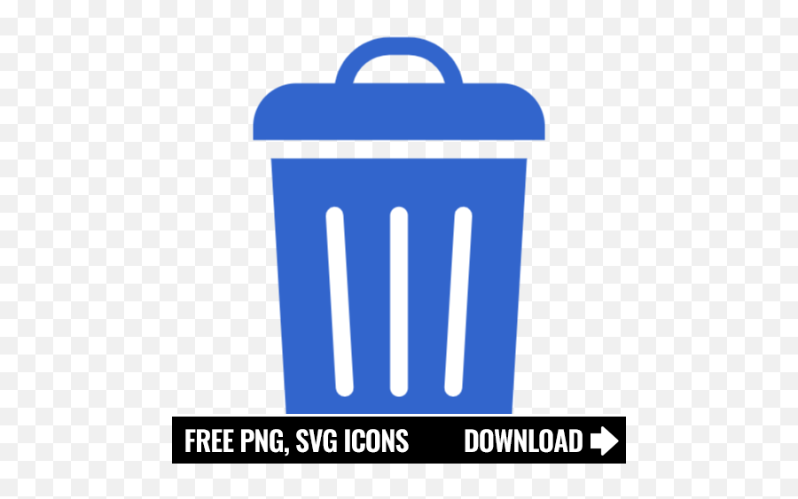 Free Trash Can Icon Symbol Png Svg Download - Failure Icon Png,Trashbin Icon