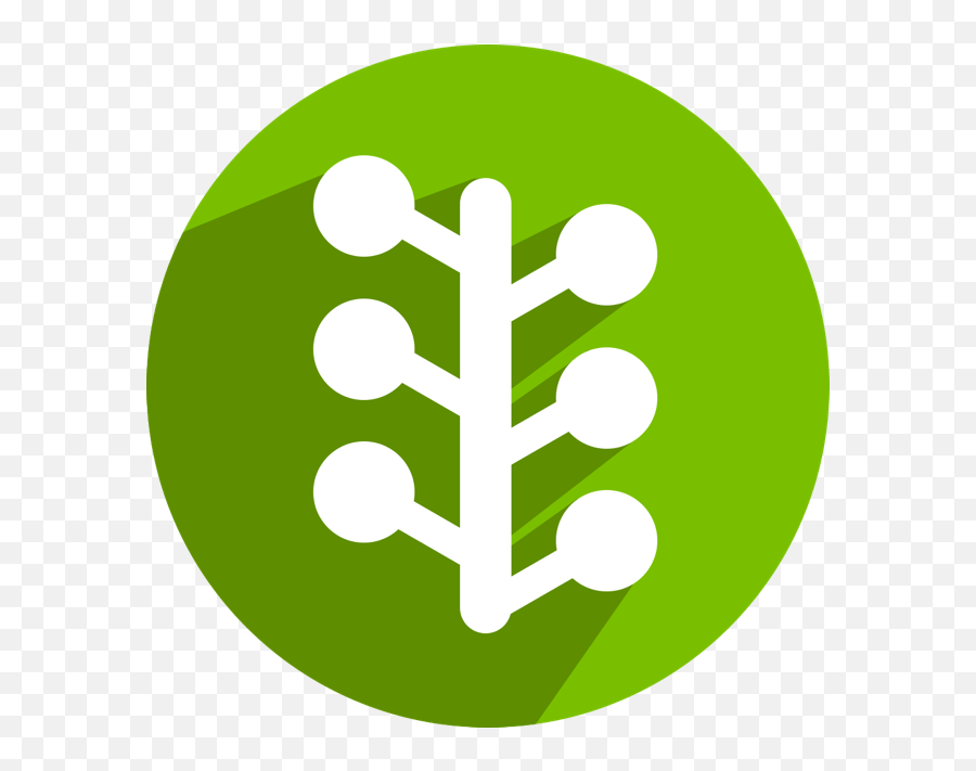 Path Tree - Dot Png,Green Number On Chrome Icon
