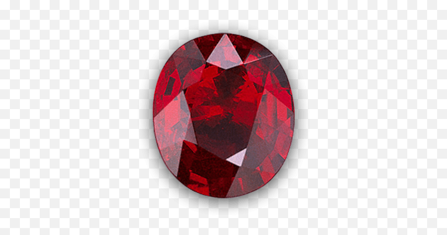 Oval Ruby Stone Transparent Png - Circle Ruby Stone Hd,Ruby Png