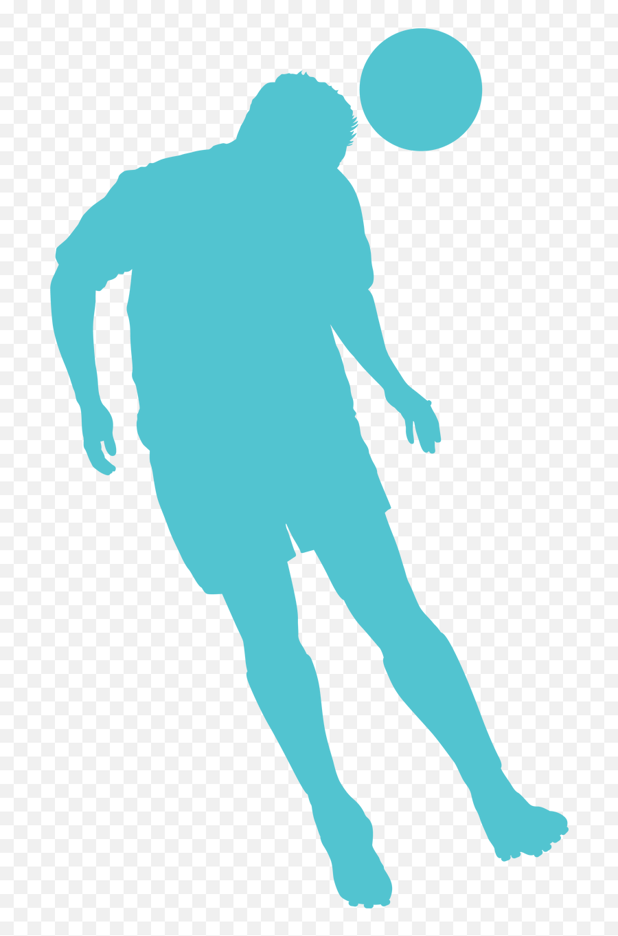 Soccer Silhouette Svg Cut File - Soccer Player Png,Soccer Player Icon