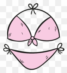 Clipart Free Download Fashion Clothes Femenine Swimming - Bikini Graphic png