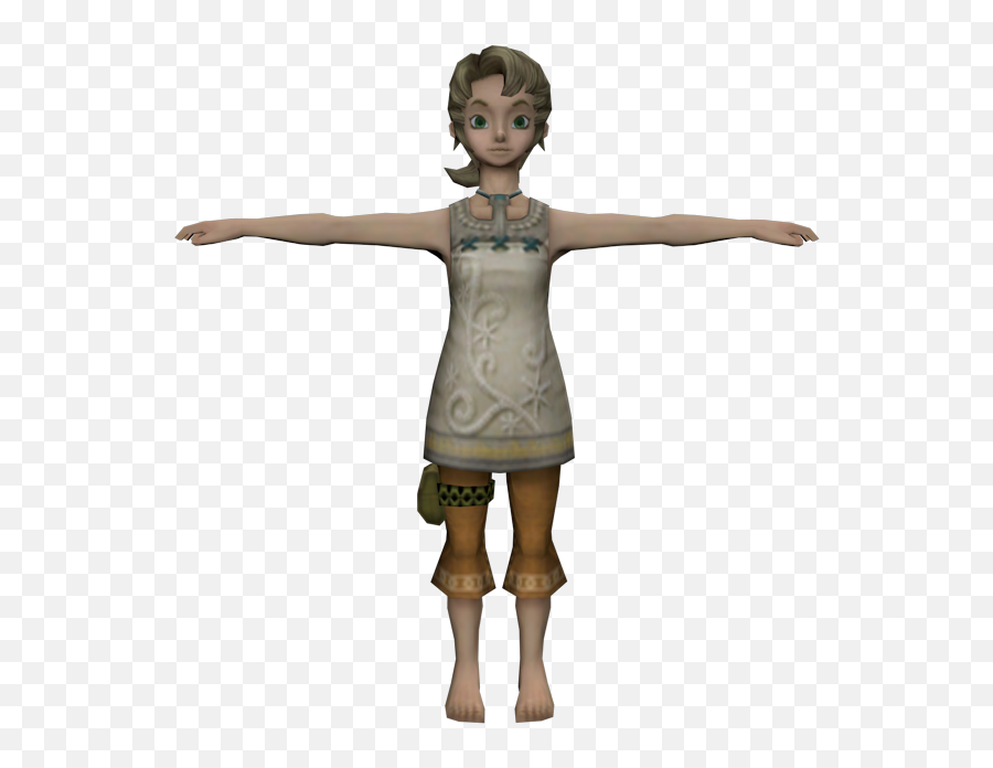 Gamecube - The Legend Of Zelda Twilight Princess Ilia Twilight Princess Ilia 3d Model Png,The Legend Of Zelda Twilight Princess Icon