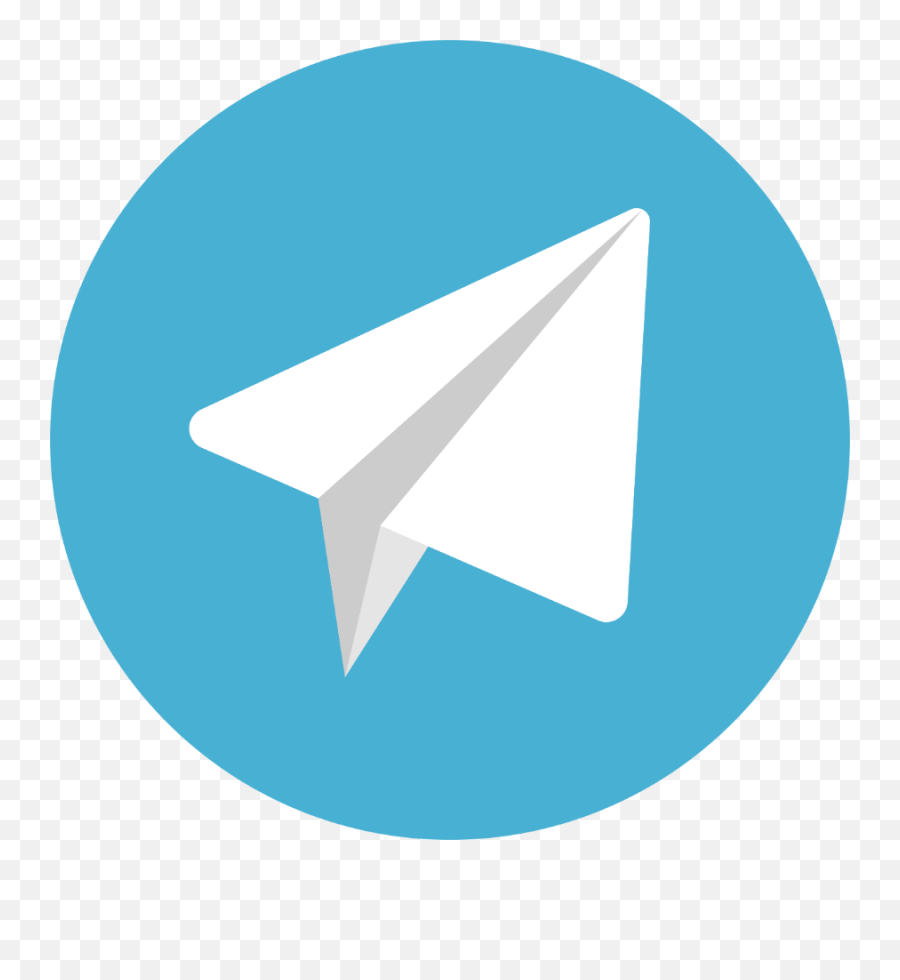 Telegram Transparent Png Logo Free Download - Free Telegram Logo Png,Social Media Icons Transparent Background