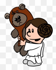 Chub U2014 Artist Whitney Brown - Cartoon Png,Leia Png
