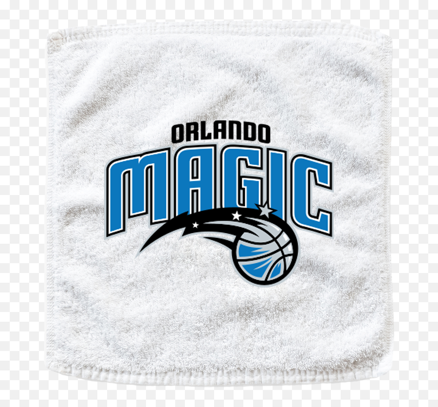 Orlando Magic Custom Nba Basketball Rally Towel Towels - Orlando Magic Logo 2011 Png,Orlando Magic Logo Png