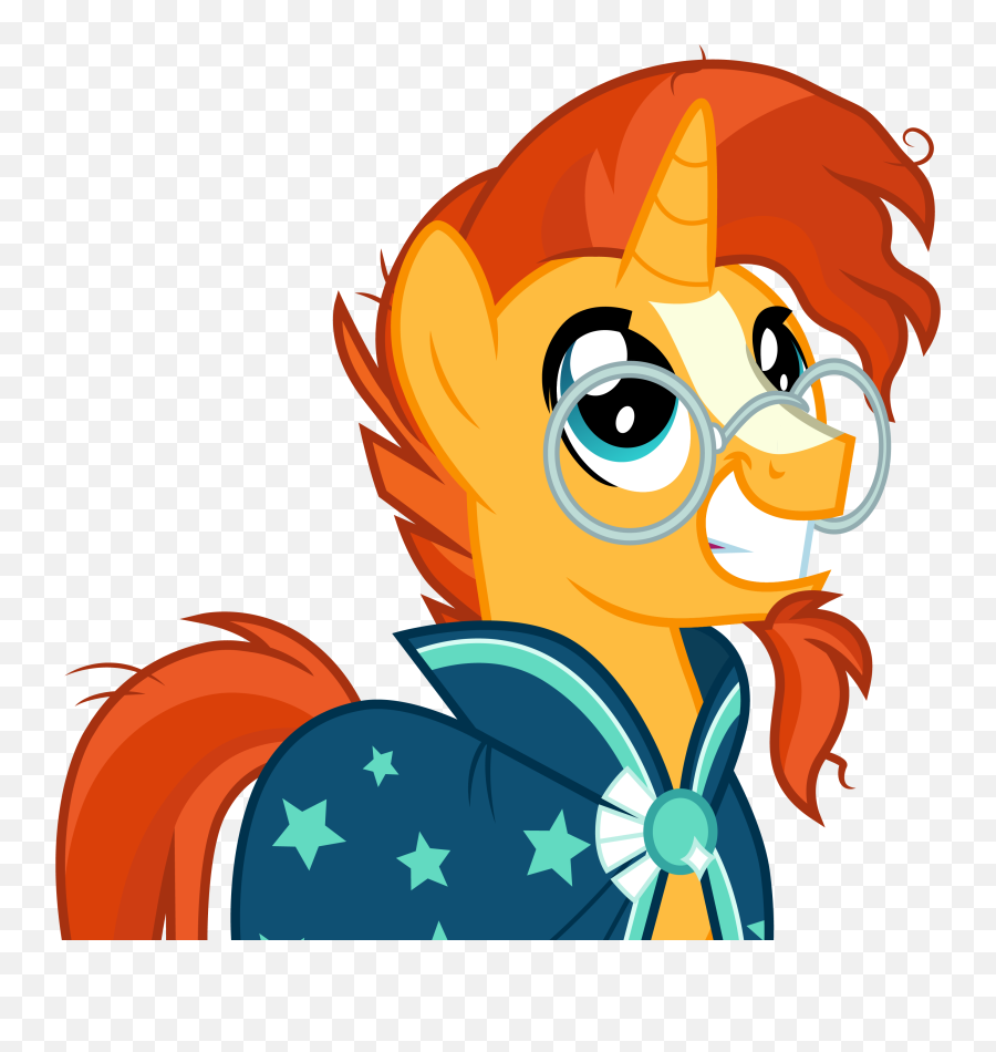 Best Nerd Horse - Mlp Sunburst Happy Clipart Full Size Mlp Sunburst Vector Png,Sunburst Png