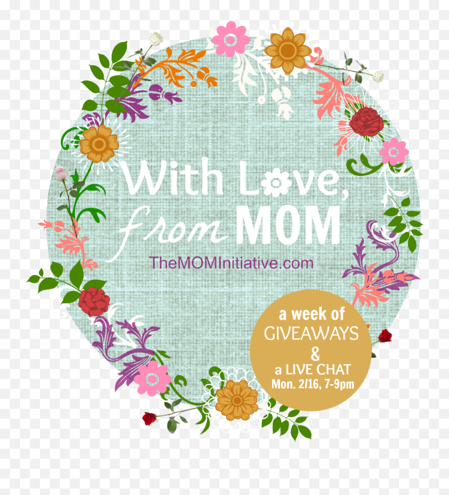 I Love Mom Png - Floral Design,Mom Png
