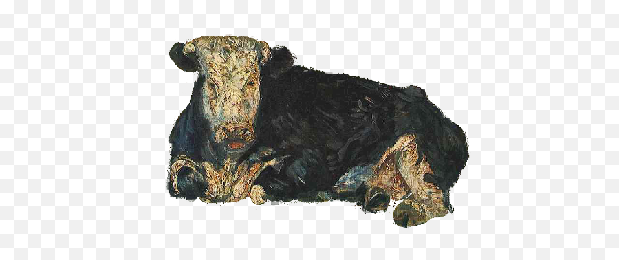 Sharonhcom Zebrazapps And Van Gogh - Vincent Van Gogh Cow Png,Cow Transparent Background