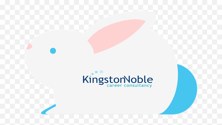 Easter Rabbit 2 Logo - Kingston Noble Png,Rabbit Logo