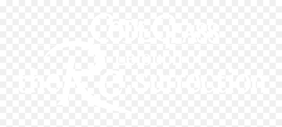 Lelouch Of The Re - Code Geass Lelouch Of The Resurrection Png,Code Geass Logo