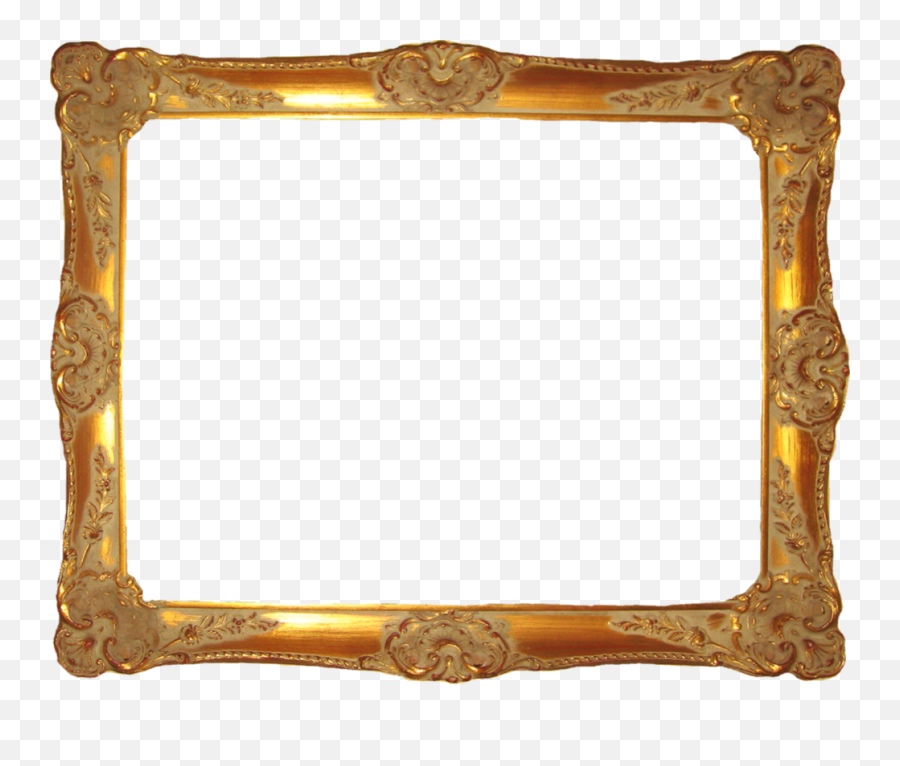 Gold Wood Frame Png Transparent - Frame Png,Wood Frame Png