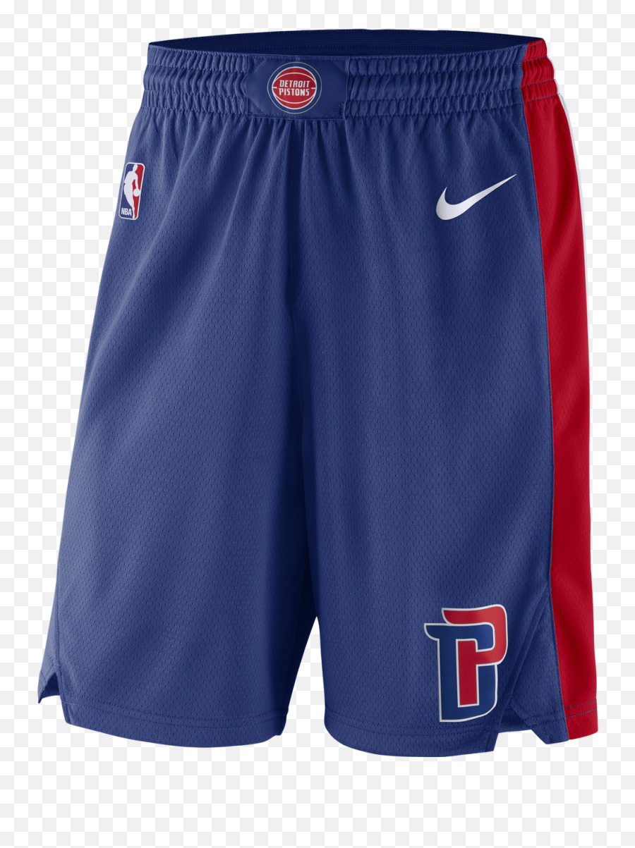 Detroit Pistons Menu0027s Nike Swingman Short - Detroit Pistons Nike Shorts Png,Pistons Logo Png