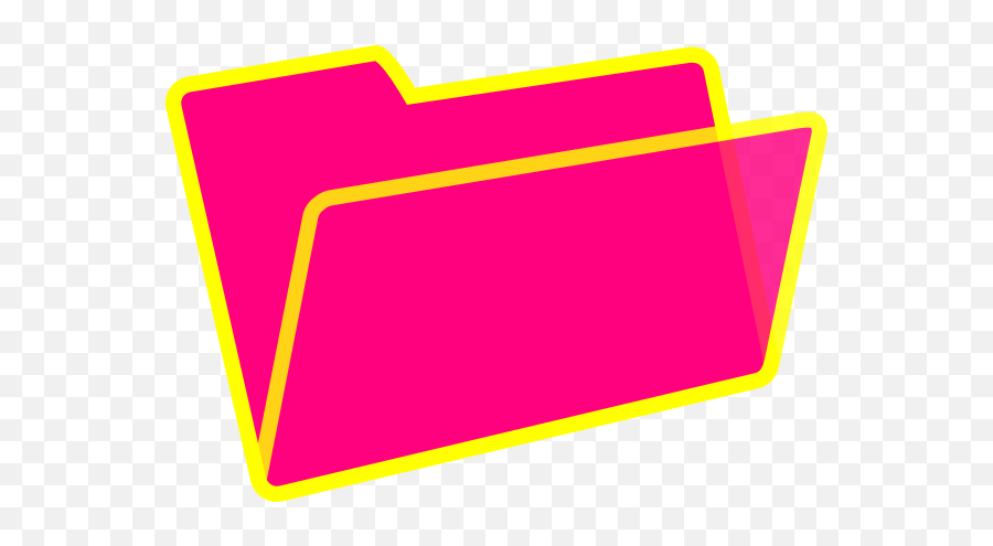 Free Pink Folder Png Download Clip Art - Clipart Folder,Folder Png