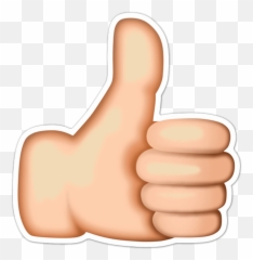 Picture With One Thumb Up Thumbsup - Emoji Thumbs Up Youtube Png,Youtube Thumbs Up Png