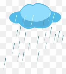 Rain Cloud Nature - Clipart Png
