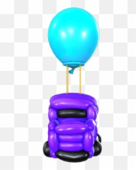 Fortnite Battle Balloon Back Bling - Battle Bus Balloon Back Bling Png,Battle Bus Png