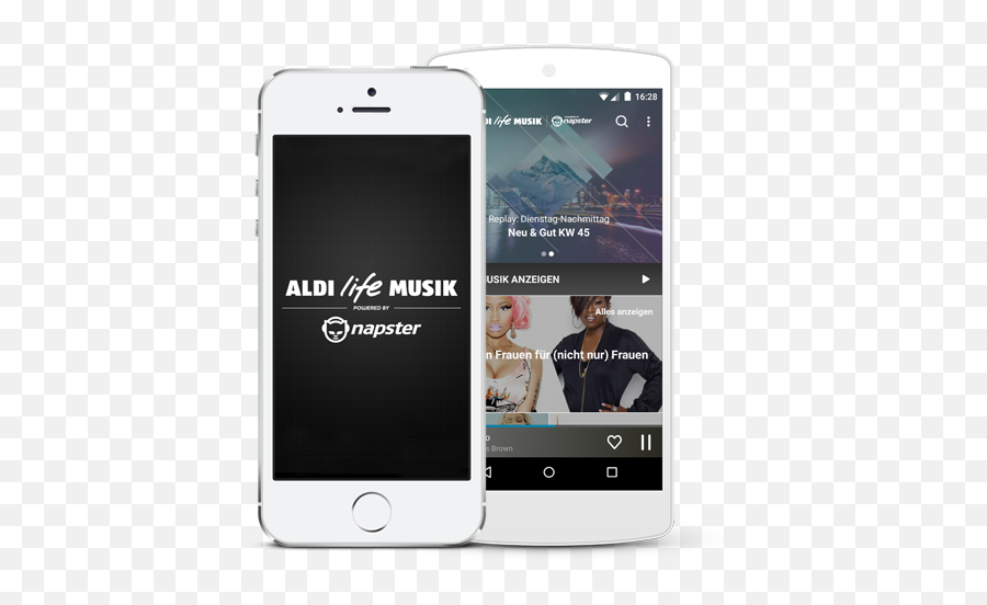Download Aldi Life Musik Powered By - Napster Png,Napster Png