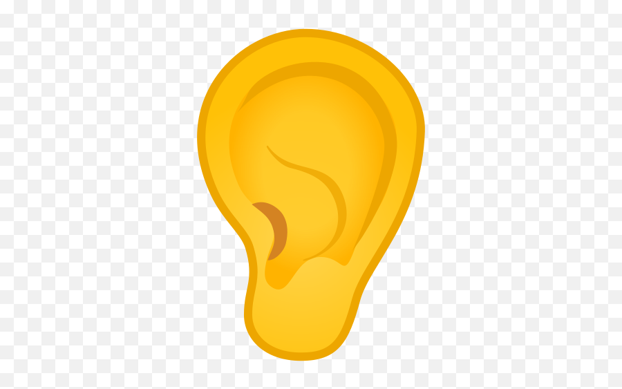 Ear Free Icon Of Noto Emoji People - Ear Emoji Png,Ear Icon Png