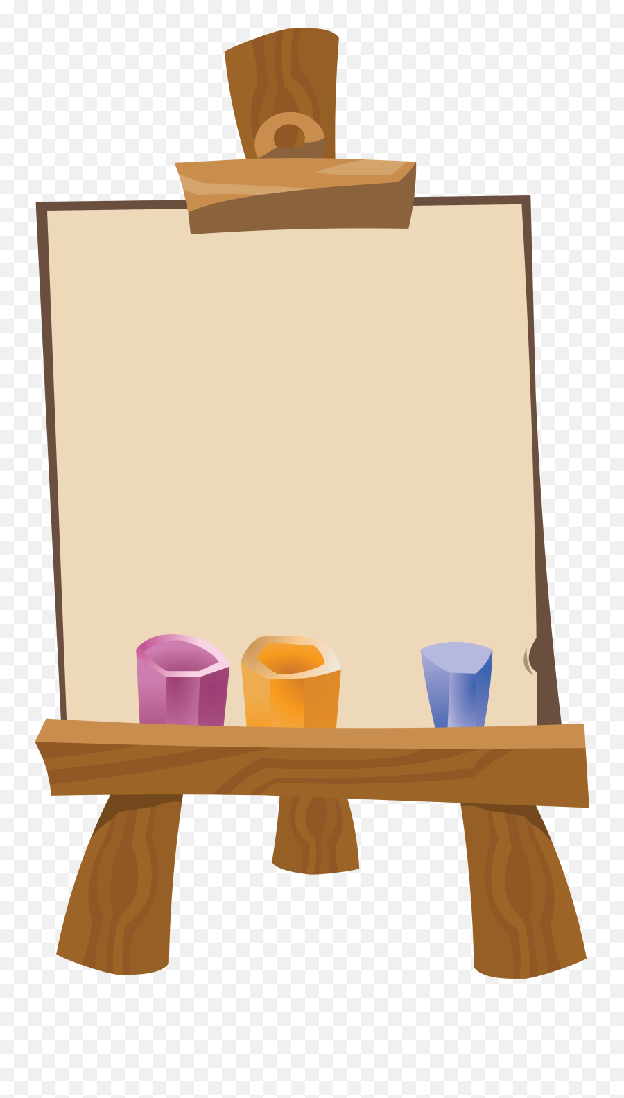 Easel Clipart - Art Easel Transparent Background Png,Easel Png