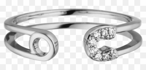 Safety Pin Ring Silver - Safety Pin Ring Png,Safety Pin Png