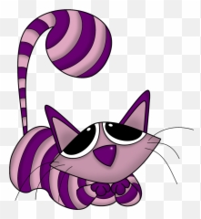 Download Cheshire Cat Clipart Tea Party - Cheshire Cat Png Clip Art,Cheshire Cat Png