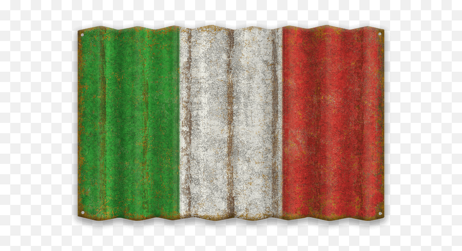 Flag Of Italy Corrugated - Wool Png,Italian Flag Png