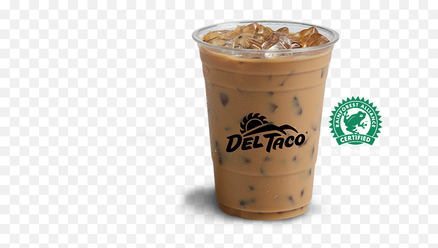 Del Taco - Food Drinks Del Taco Iced Coffee Png,Ice Coffee Png