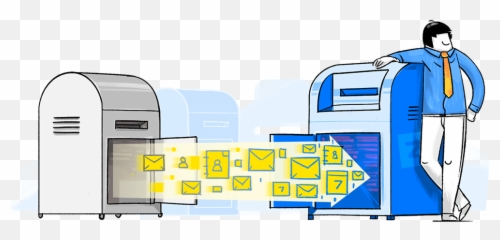 Migration To Zoho Mail - Vertical Png,Mail Png