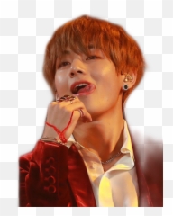 Taehyung Smirk Btstaehyung V Sticker By M0xnchild - Handsome Bts V Png,Smirk Png