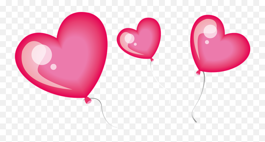 Heart Balloons - Free Image On Pixabay Imagenes De Globos De Corazon Png,Heart Balloons Png
