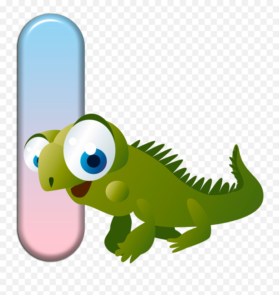 Letter I Png Transparent Images Free Download Real - Iguana,Iguana Transparent Background