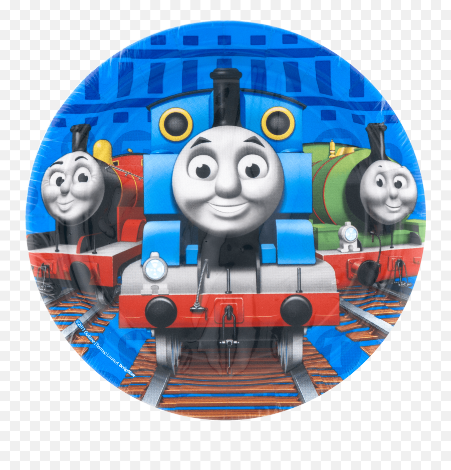 Designware Plates Thomas The Tank - Thomas And Friends Topper Png,Thomas The Train Png