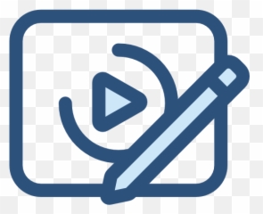 Clipboard Multimedia Technology Editing Video Player - Video Edit Icon Png