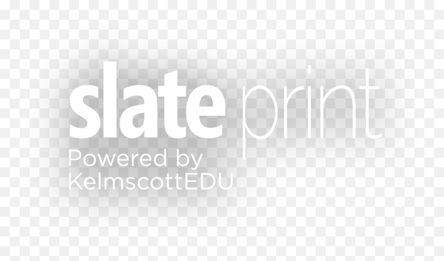 Slate Print Kelmscott Edu - Horizontal Png,Slate Png