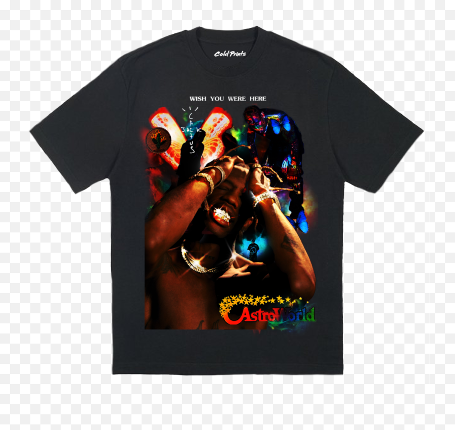 Travis Scott T - Shirt Unisex Png,Travis Scott Transparent