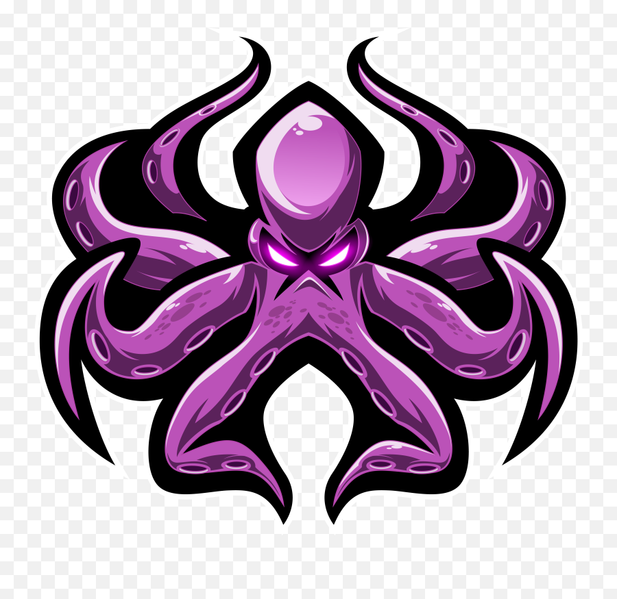 Kraken Octopus Esport Mascot Logo - Octopus Mascot Logo Png,Kraken Png