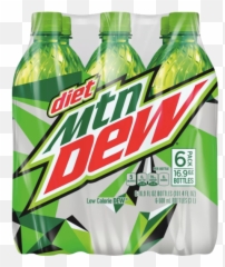 Diet Mountain Dew 169 Fl Oz Bottles Pack - Mt Logo png