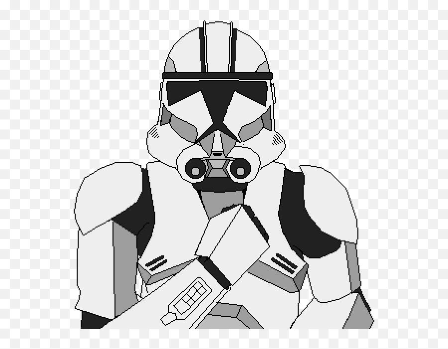 Pixilart - Clone Trooper Fan Art By Darthugly Fictional Character Png,Clone Trooper Png