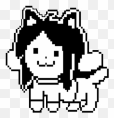 Undertale Temmie - Transparent png