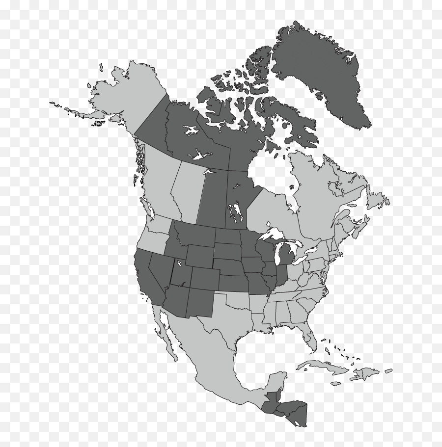 North - Americamarinetravelift Marine Travelift Map Of Canada Png,North America Transparent
