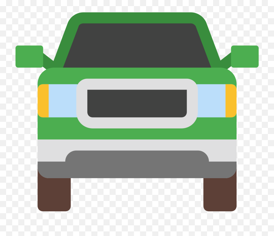 Pickup Front View Icon - Free Download Png And Vector Pickup Truck,Car Front View Png