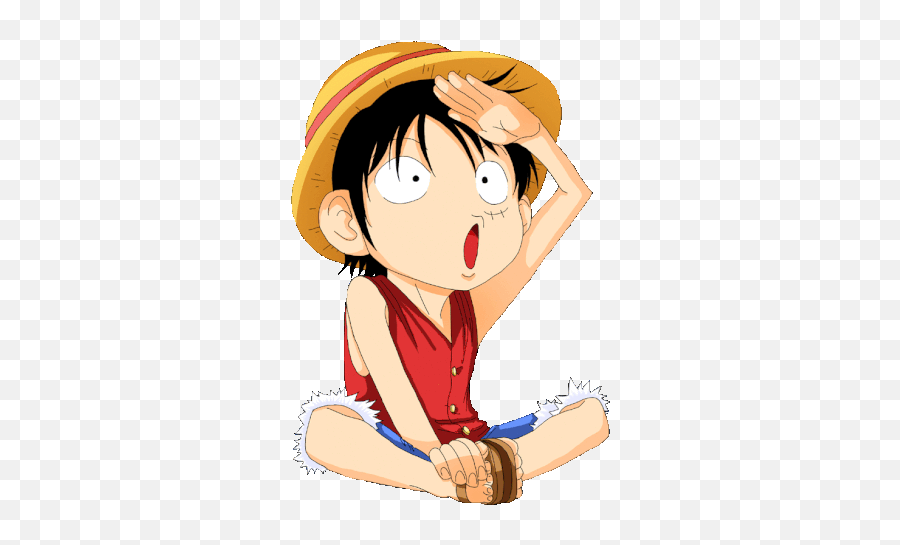 Monkey Dluffy One Piece Gif - Monkey Luffy Png,Monkey D Luffy Icon