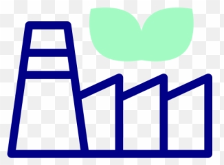 Eco Factory Icon Free Download In Png U0026 Svg - Vertical