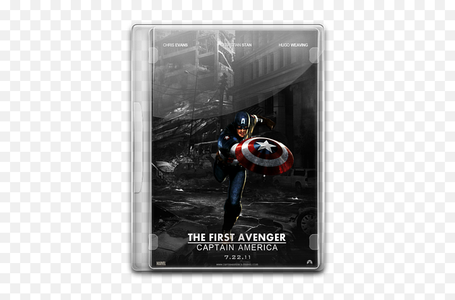 Captain America The First Avenger V7 - Action Png,Captain Marvel Icon Theater