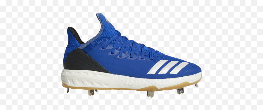 Adidas Boost Icon 4 Gum - Menu0027s Metal Cleats Shoes Royal White Gum Adidas Boost Icon 4 Navy Png,Icon Doodle Helmet