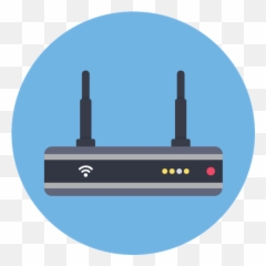 Free Wifi Router Icon Of Rounded Style - Available in SVG Portable png