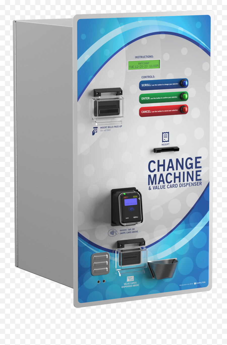 Card And Change Dispenser Ccd Hamilton Manufacturing Png Icon Weathershield